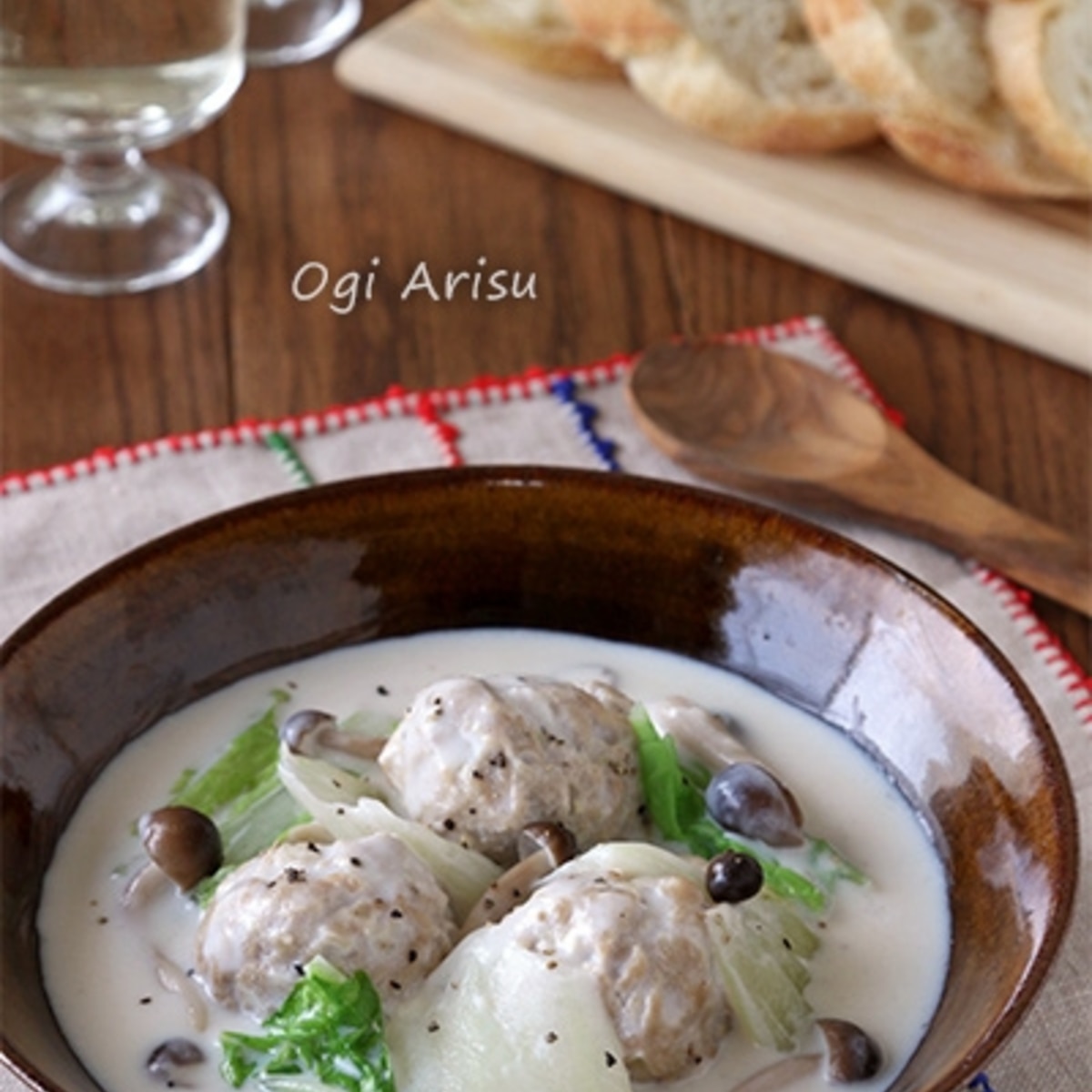 牛乳でお手軽に 白菜と鶏団子のクリーム煮 レシピ 作り方 By 荻ありす 栄養士 フードコーディネーター 楽天レシピ 牛乳でお手軽に 白菜と鶏団子のクリーム煮 レシピ 作り方 By 荻ありす 栄養士 フードコーディネーター 楽天レシピ